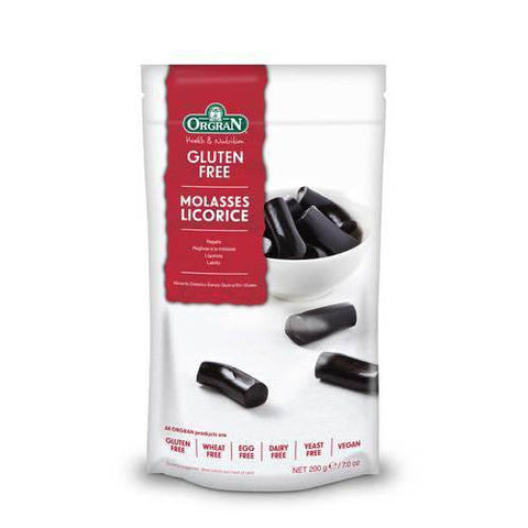 Orgran Gluten Free Molasses Licorice 200g