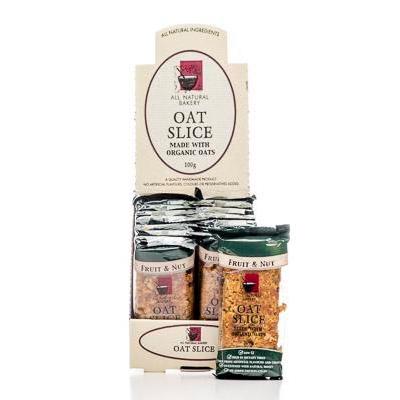Organic Oat Slice Fruit & Nut 100g