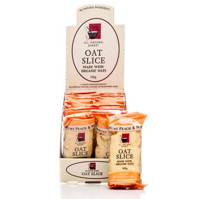 Organic Oat Slice Peach & Mango Yoghurt 100g