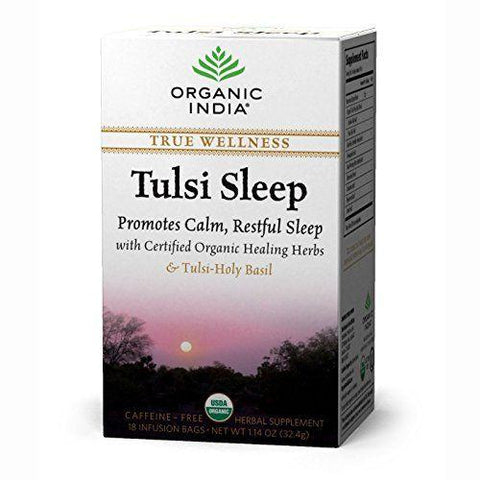 Organic India Wellness Tea Tulsi Sleep 18s Tea Bags