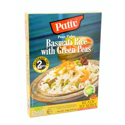 Pattu Basmati Rice with Green Peas 285g