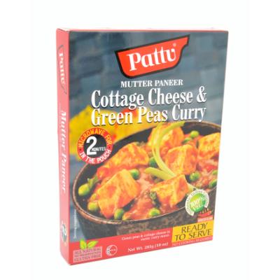 Pattu Cottage Cheese Green Pea Curry 285g