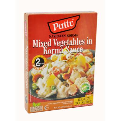 Pattu Mixed Veges in Korma Sauce 285g