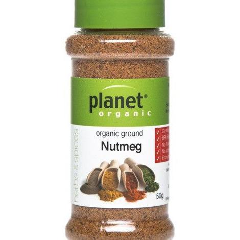 Planet Organic Spice Nutmeg 50g