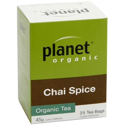 Planet Organic Chai Spice 45g 25s Tea Bags