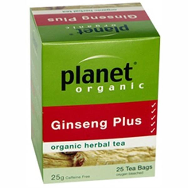 Planet Organic Ginseng Plus 25s Tea Bags