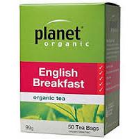 Planet Organic English Breakfast 50s Tea Bags