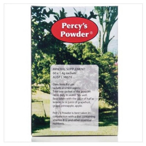 Percy's Powder 1.4g Sachets 60s