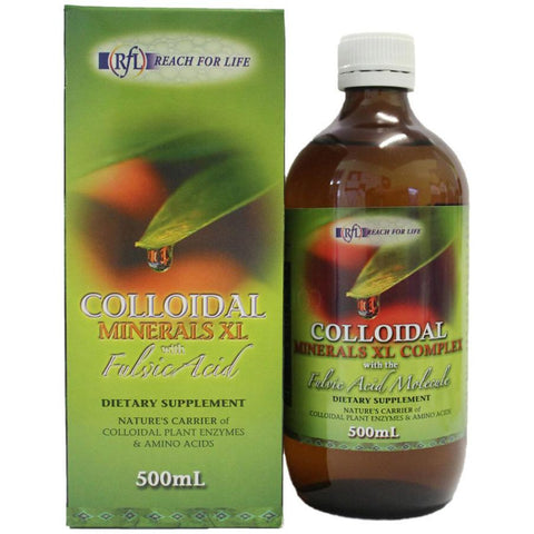 Reach for Life Colloidal Minerals XL Fulvic 500ml