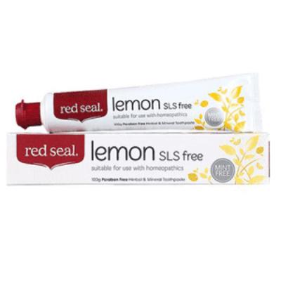 Red Seal Lemon SLS Free Toothpaste 100g