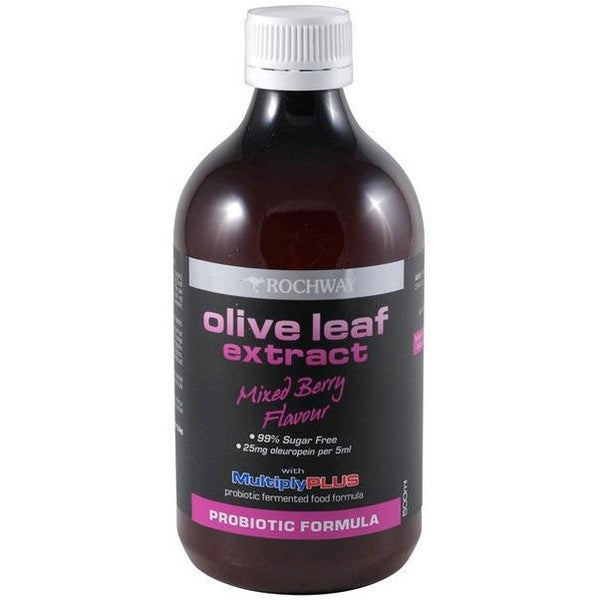 Rochway Olive Leaf Extract Mixed Berry 500ml