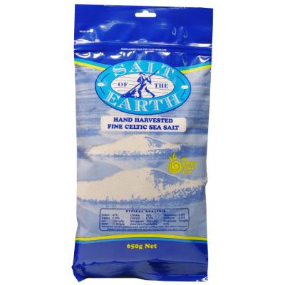 Salt of the Earth Celtic Salt Fine 650g