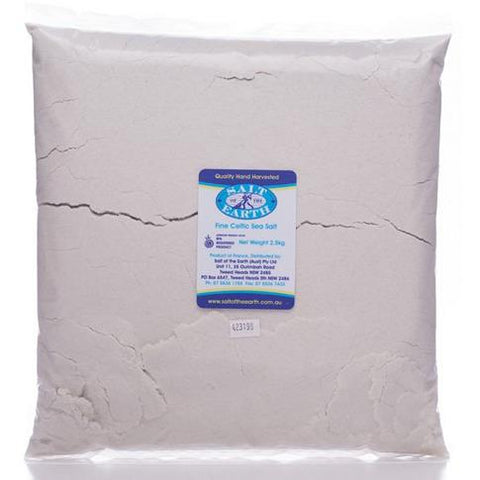 Salt of the Earth Celtic Salt Fine 2.5kg