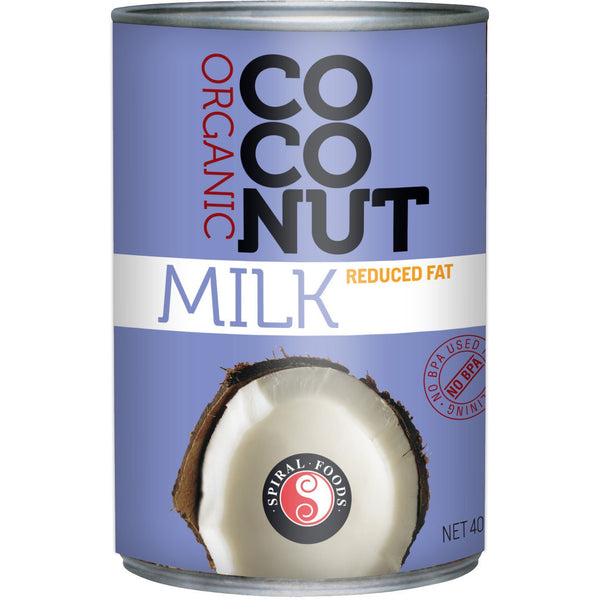 SpiralFoods Coconut Milk Reduced Fat 400ml