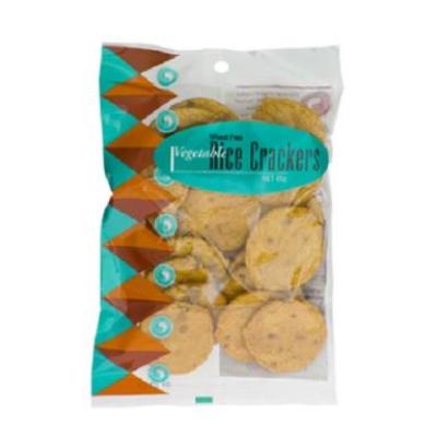 SpiralFoods Vegetable Rice Crackers 65g