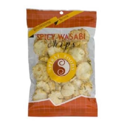SpiralFoods Wasabi Chips 60g