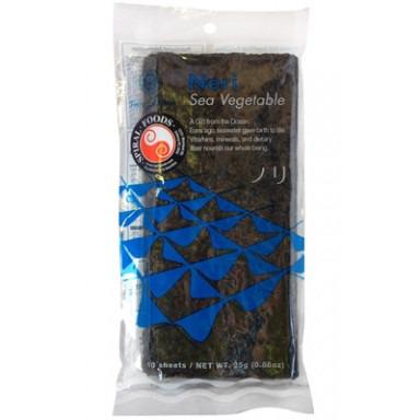 SpiralFoods Nori Sea Vegetable 25g 10 sheets