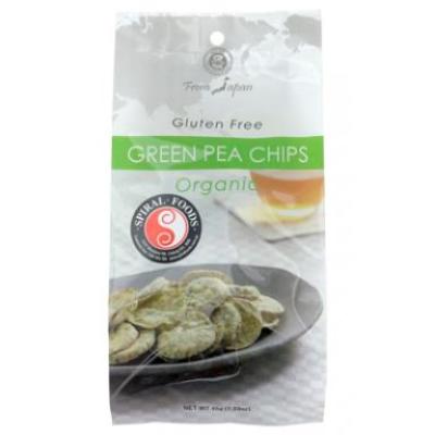 SpiralFoods Green Pea Chips 45g