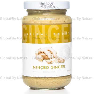 SpiralFoods Minced Ginger 220g