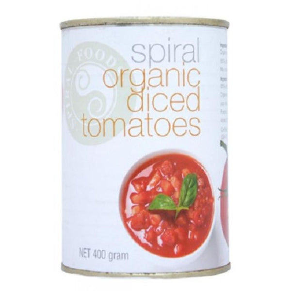 SpiralFoods Diced Tomatoes 400g