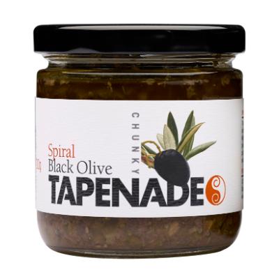 SpiralFoods Black Olive Tapenade 200g