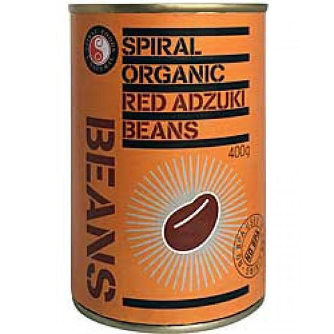 SpiralFoods Organic Red Adzuki Beans 400g