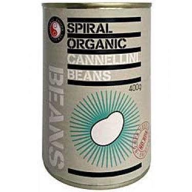 SpiralFoods Organic Cannellini Beans 400g