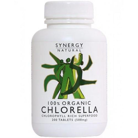 Synergy Natural Chlorella Organic 200t