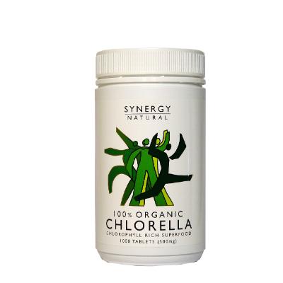 Synergy Natural Chlorella Organic 1000t