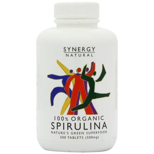 Synergy Natural Spirulina Organic 500t