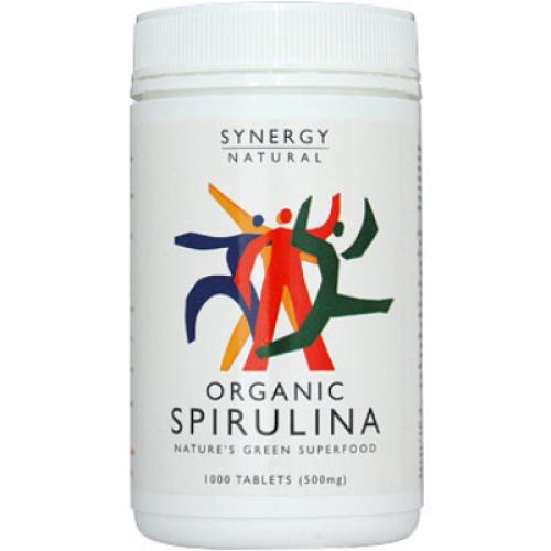 Synergy Natural Spirulina Organic 1000t