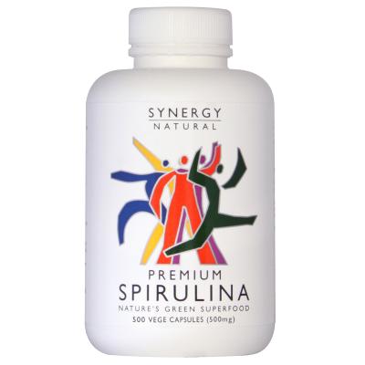 Synergy Natural Spirulina Premium 500c