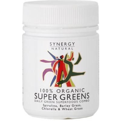 Synergy Natural Super Greens Organic 100g