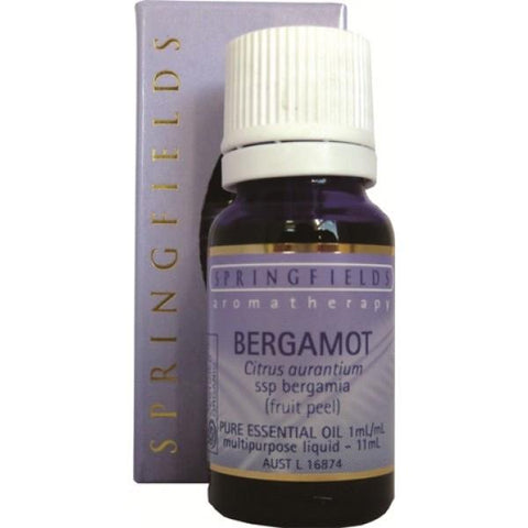 Springfields Aromatherapy Bergamot Organic 11ml