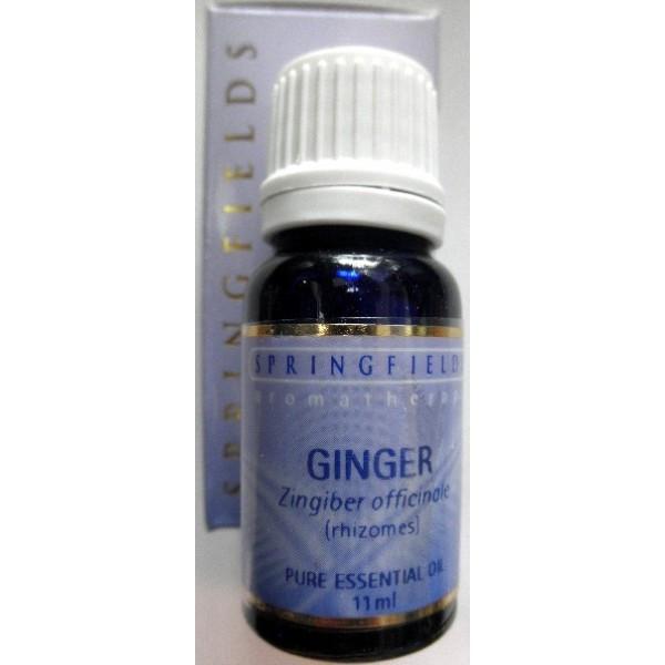 Springfields Aromatherapy Ginger 11ml