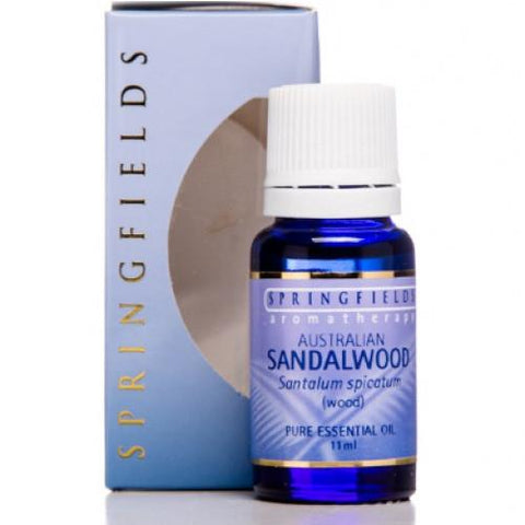 Springfields Aromatherapy Sandalwood Australian (2.5%) 11ml