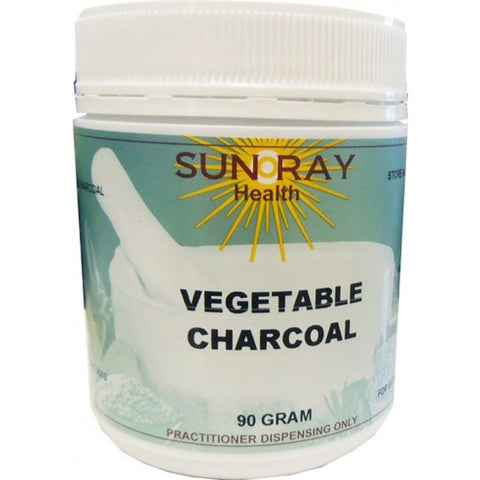 Sunray Vegetable/Bamboo Charcoal 90g