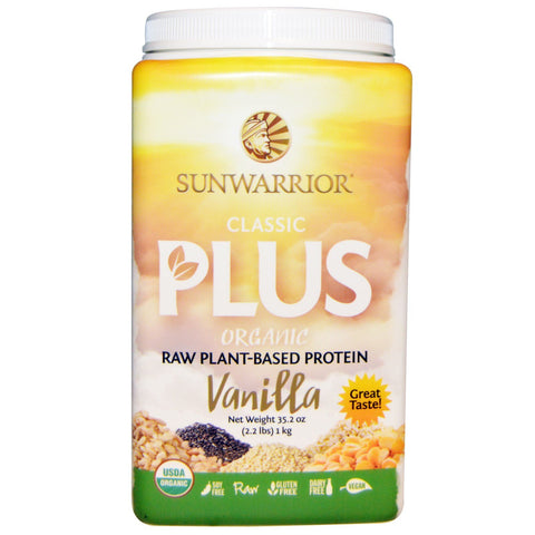 Sunwarrior Classic Plus Organic Vanilla 1kg