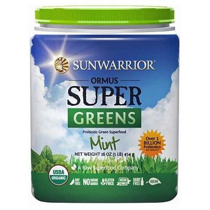 Sunwarrior Ormus Super Greens Mint 454g