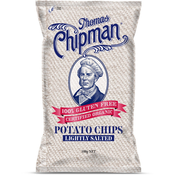 Thomas Chipman Lightly Salted Potato Chips 100g