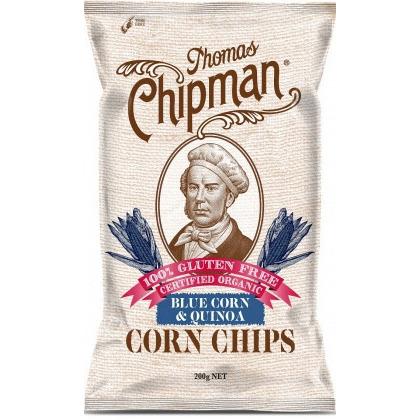 Thomas Chipman Blue Corn & Quinoa Corn Chips 200g