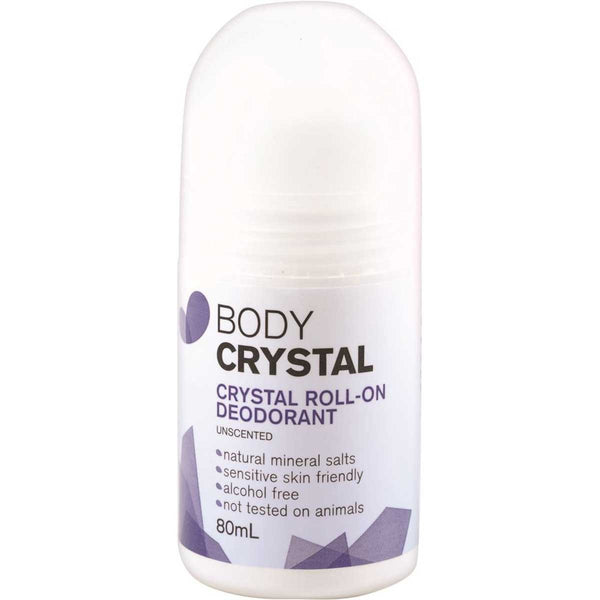 The Body Crystal Roll-On Fragrance Free 80ml