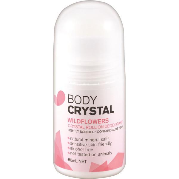 The Body Crystal Roll-On Wildflowers 80ml