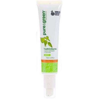 Pure & Green Teeth & Gums Toothpaste Mint 70g