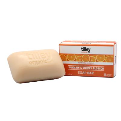 Tilley Soaps Organic Mandarin & Cherry Soap 120g