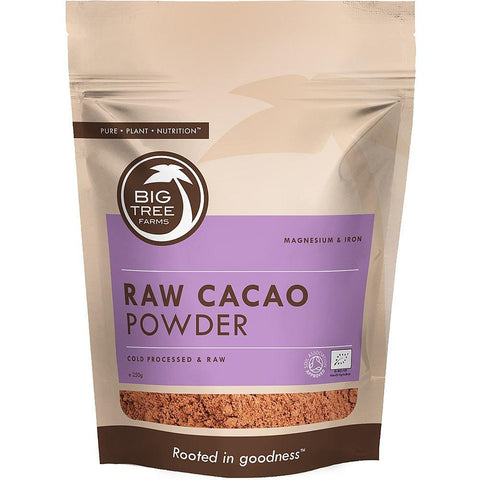 Big Tree Organic Raw Cacao Powder 250g