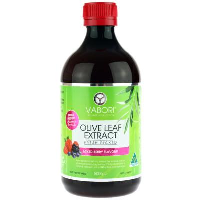 Vabori Mixed Berry Olive Leaf Extract 500ml