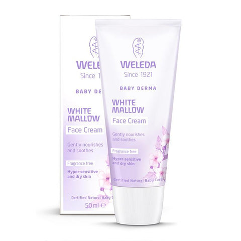 Weleda White Mallow Face Cream Baby 50ml