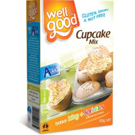 Well & Good Cupcake Mix 510g