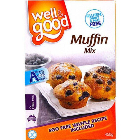 Well & Good Muffin Mix 450g